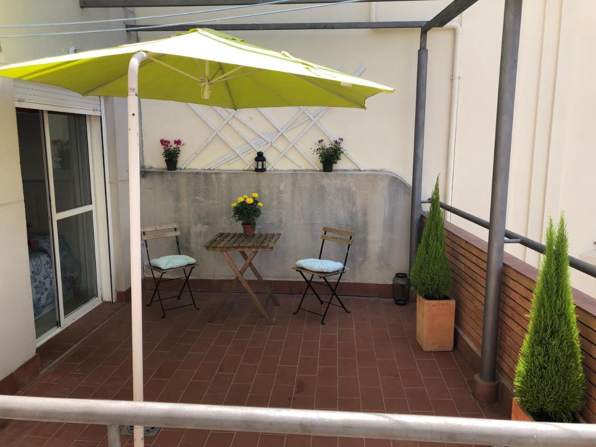 habitacion terraza centro Málaga Exterior foto