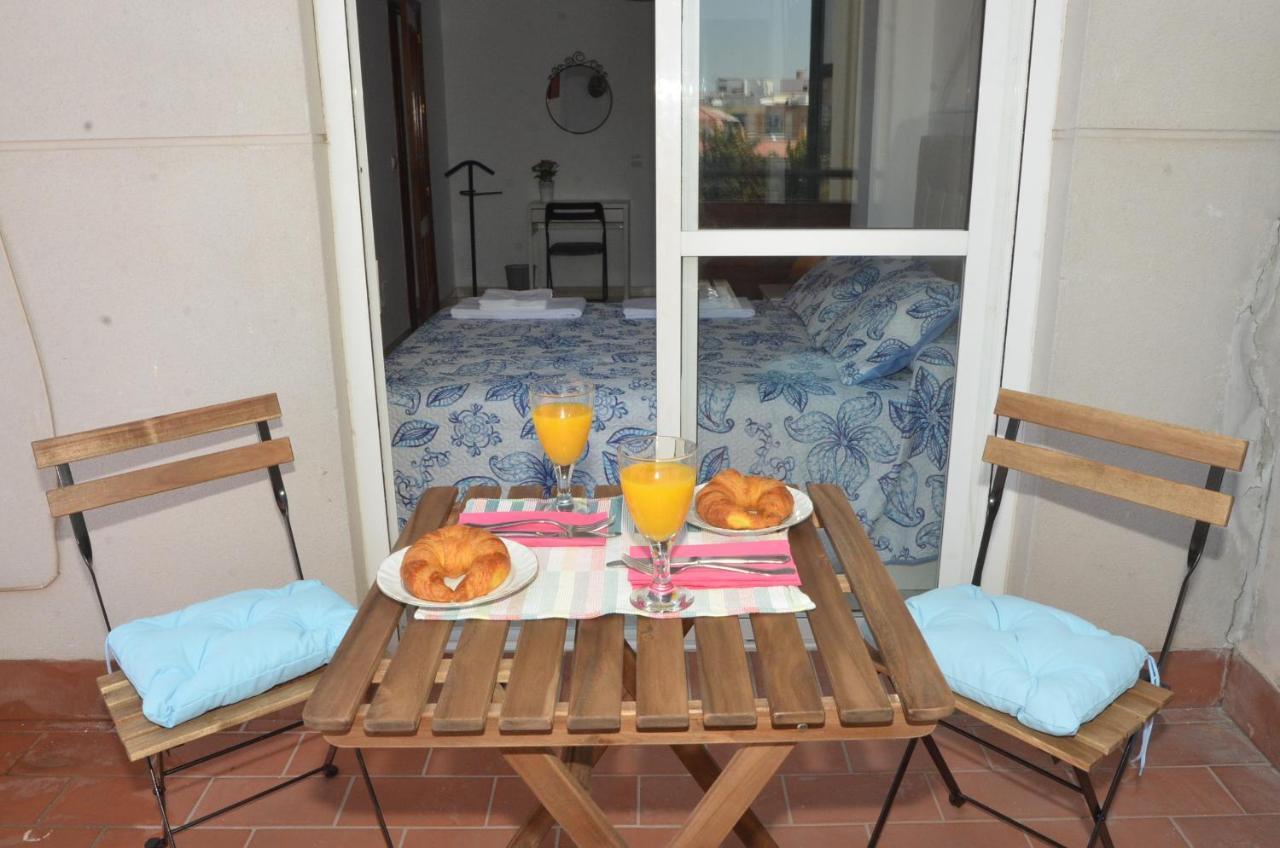 habitacion terraza centro Málaga Exterior foto