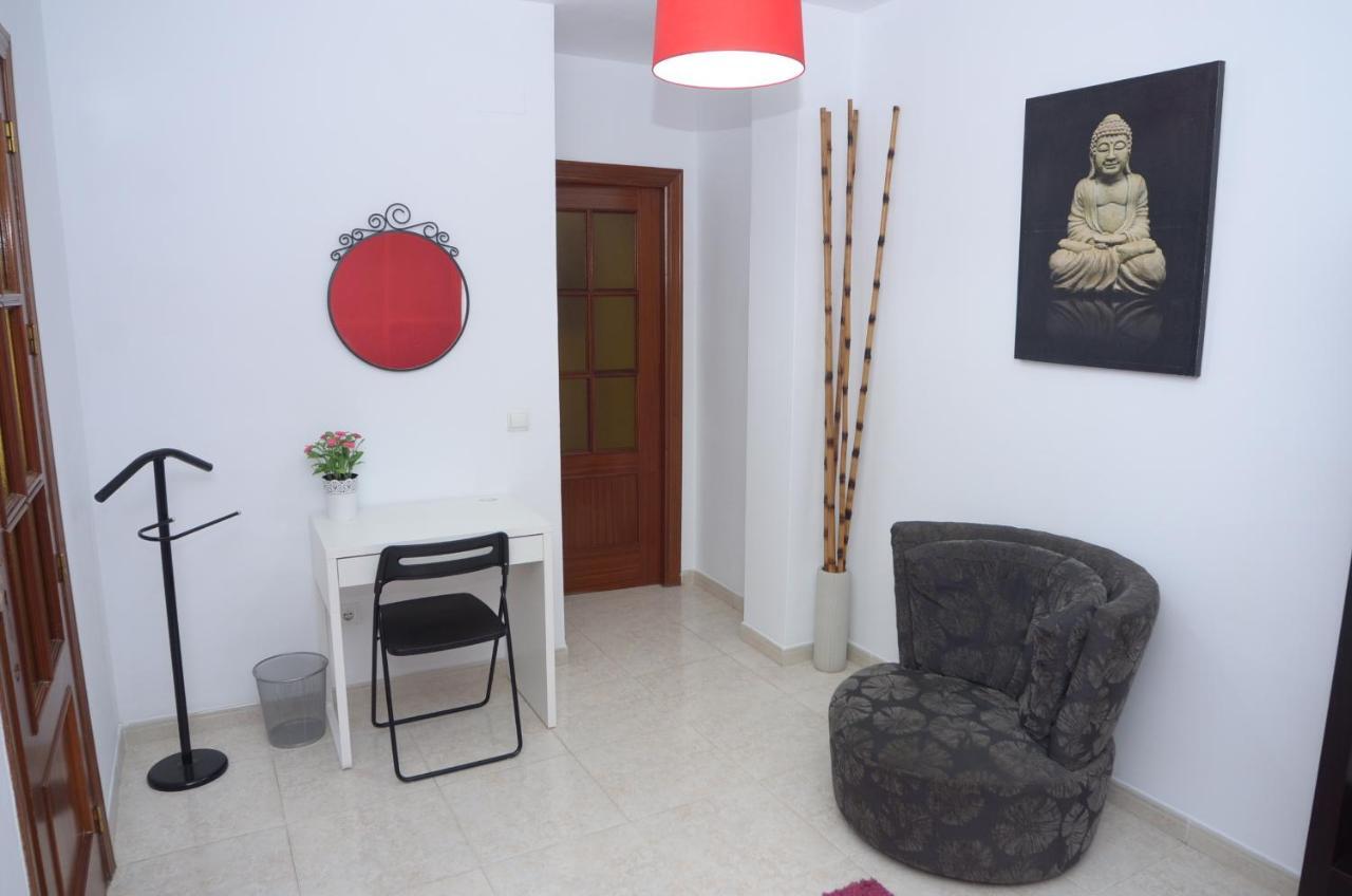 habitacion terraza centro Málaga Exterior foto